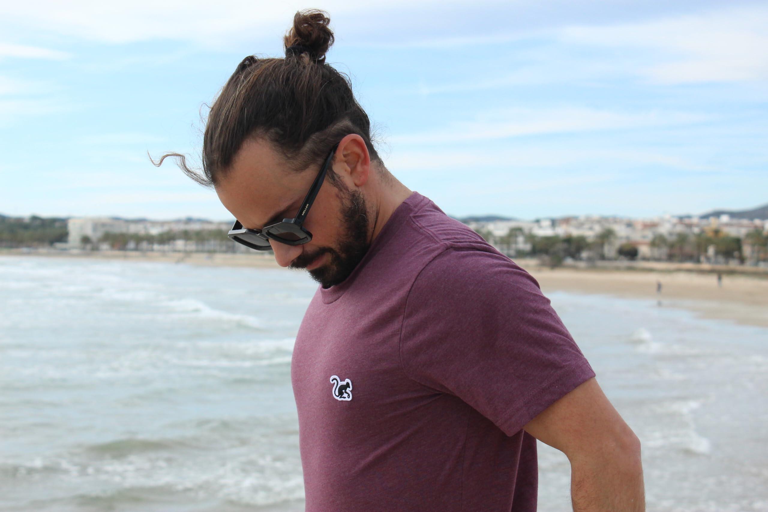 T-shirt logo - Korte mouw / Volwassene (Bordeaux) 3/3