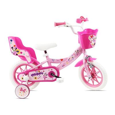 Kinderfiets 12 inch 3 jaar minnie mouse