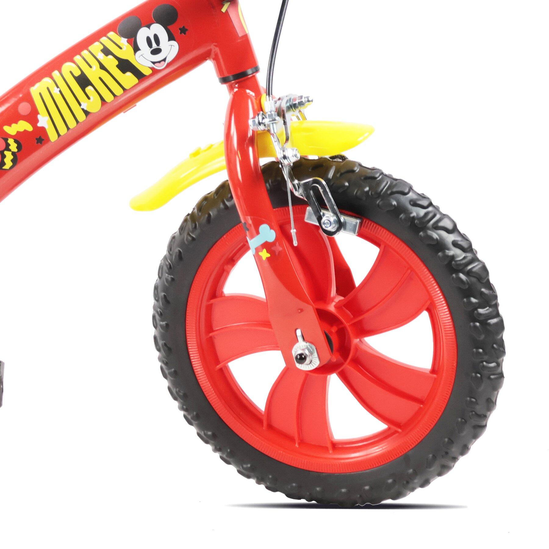 Vélo Enfant 12 Pouces 3 Ans Mickey Mouse 4/4