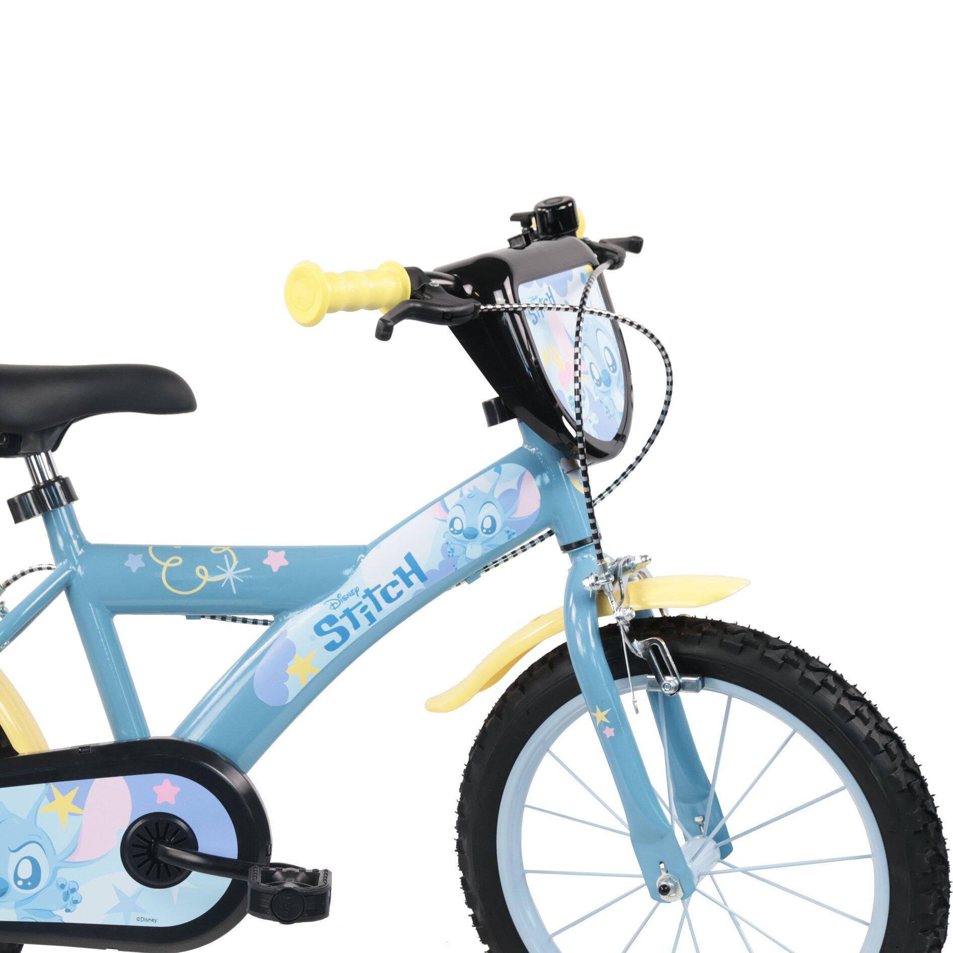 Bicicleta Criança 16 polegadas Disney Stitch 5-7 anos 2/4