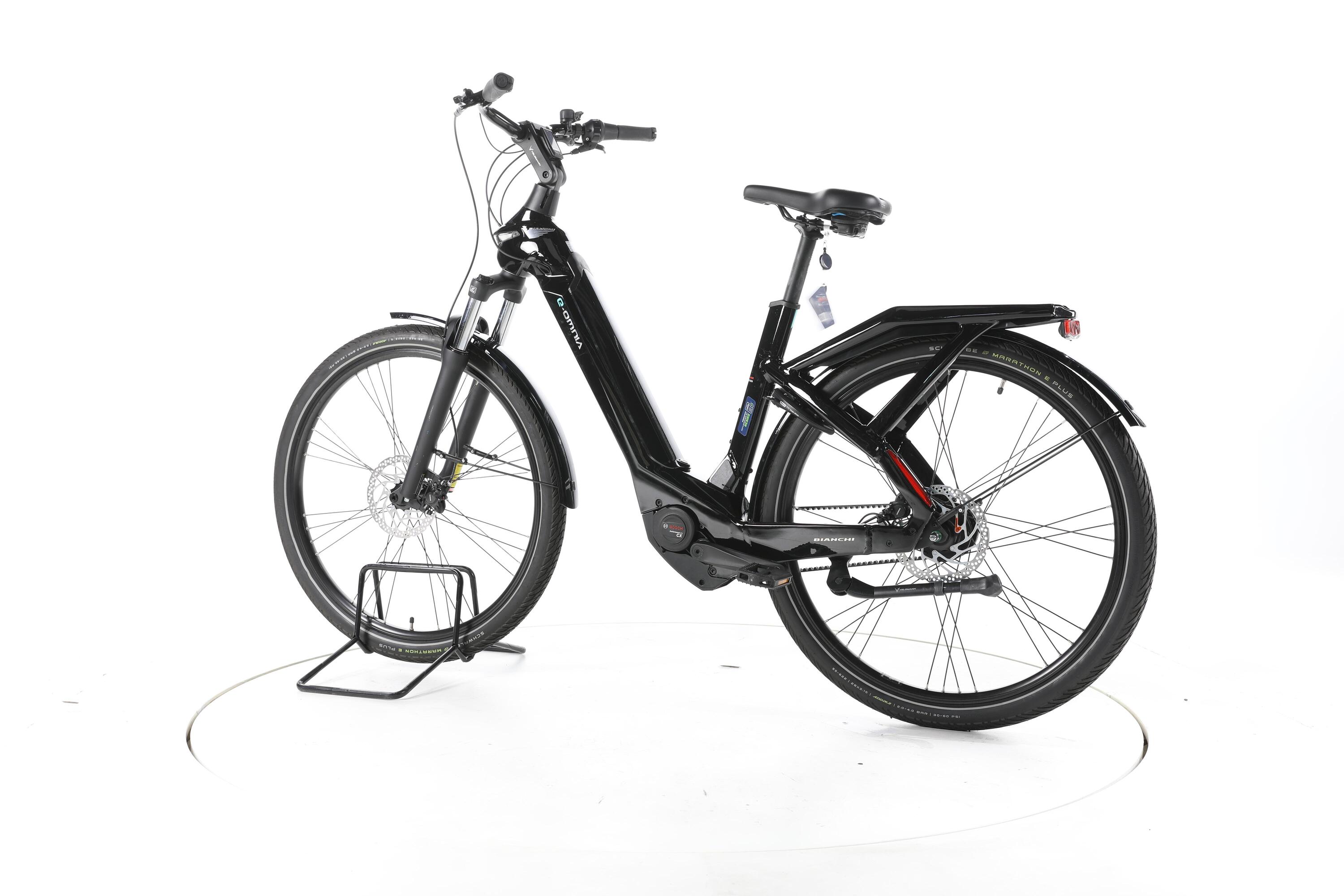 Tweedehands - Bianchi e-Omnia C Type City E-Bike Lage instap - Zeer goed 7/7
