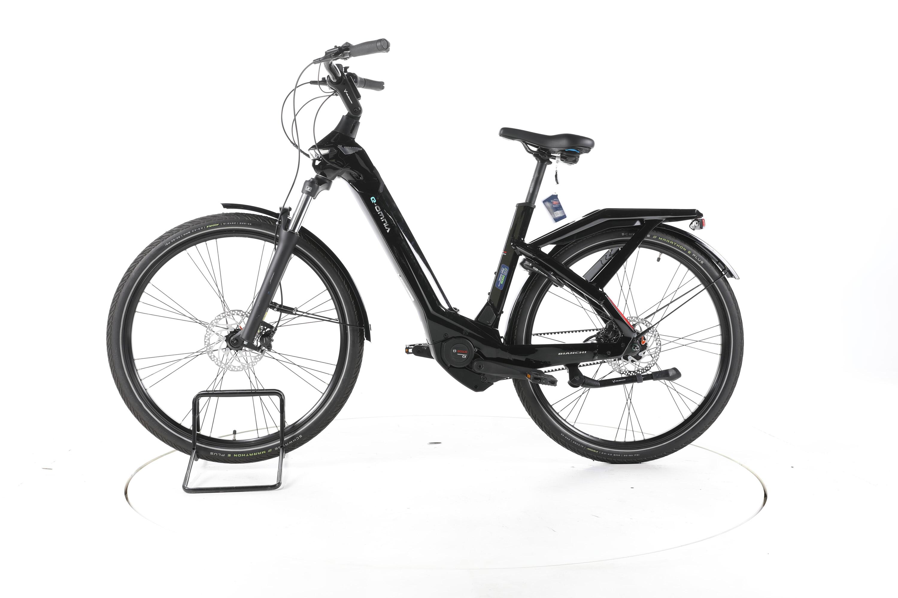 Tweedehands - Bianchi e-Omnia C Type City E-Bike Lage instap - Zeer goed 6/7