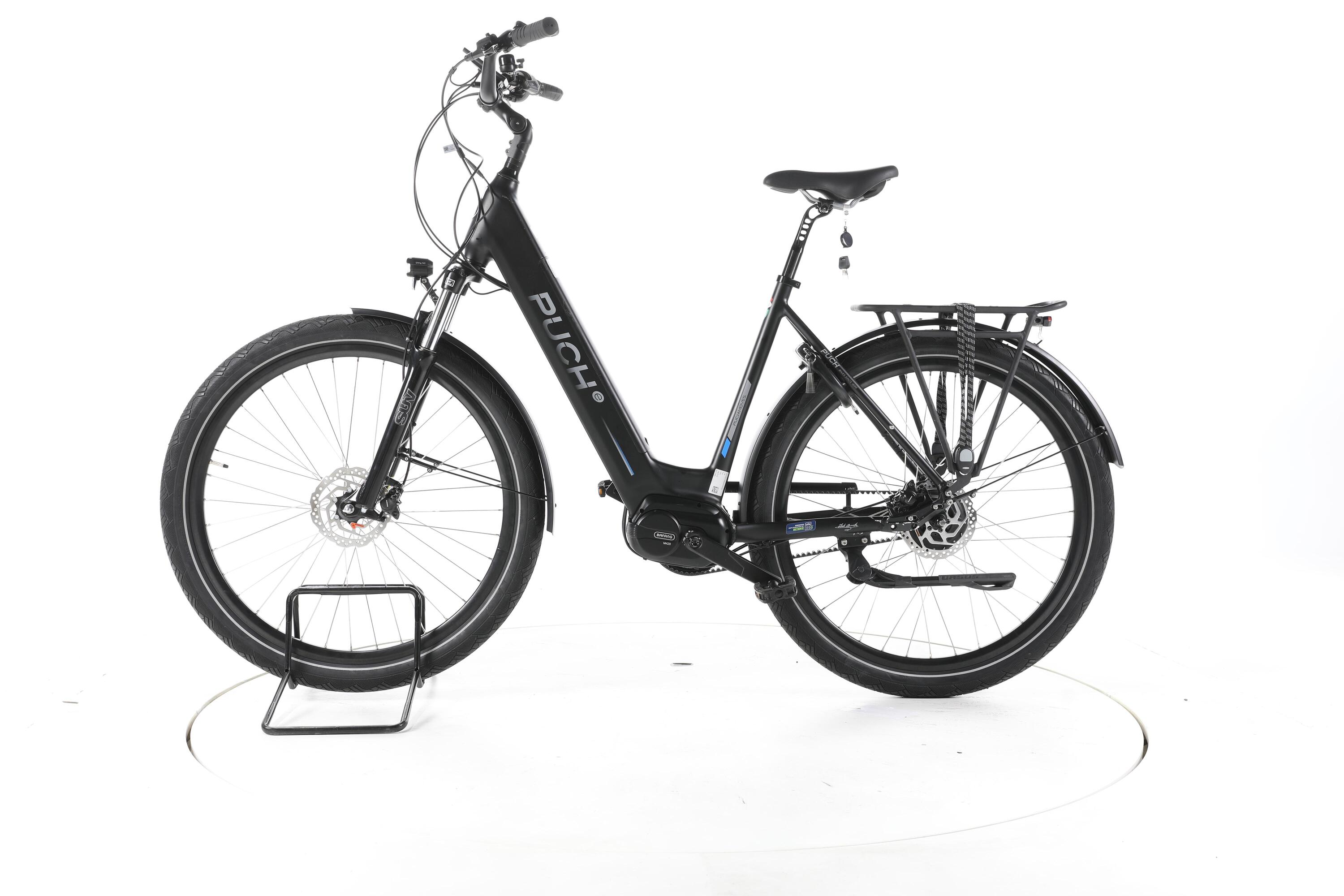 Tweedehands - Puch Q 4.8 City E-Bike Lage instap - Goed 6/7