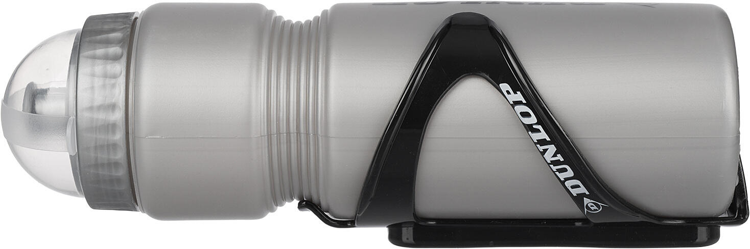 Bidon rowerowy z uchwytem do montażu 750 ml szary DUNLOP 4/7