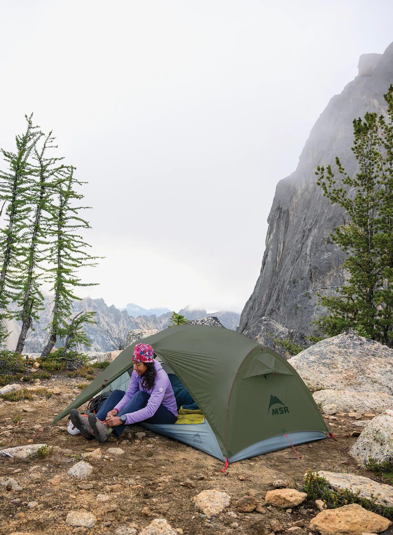 Namiot 2-osobowy MSR Hubba Hubba LT 2P Tent - green 3/7
