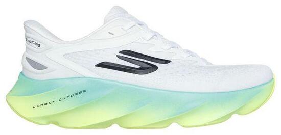 Zapatillas de running Skechers Slip-ins Aero Burst Blanco/Multicolor Hombre