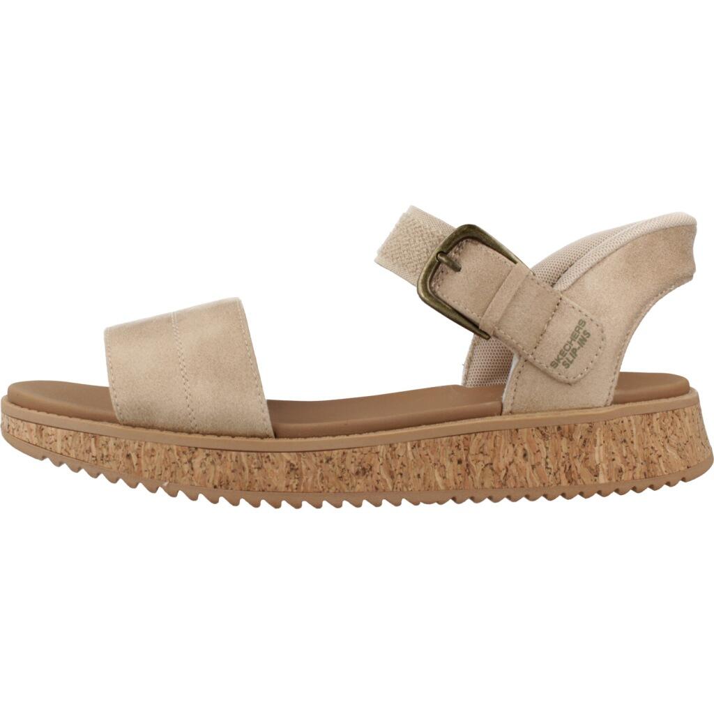 Sandales Skechers Bobs Sun Vibe - Be Corky, Beige, Femmes 2/5