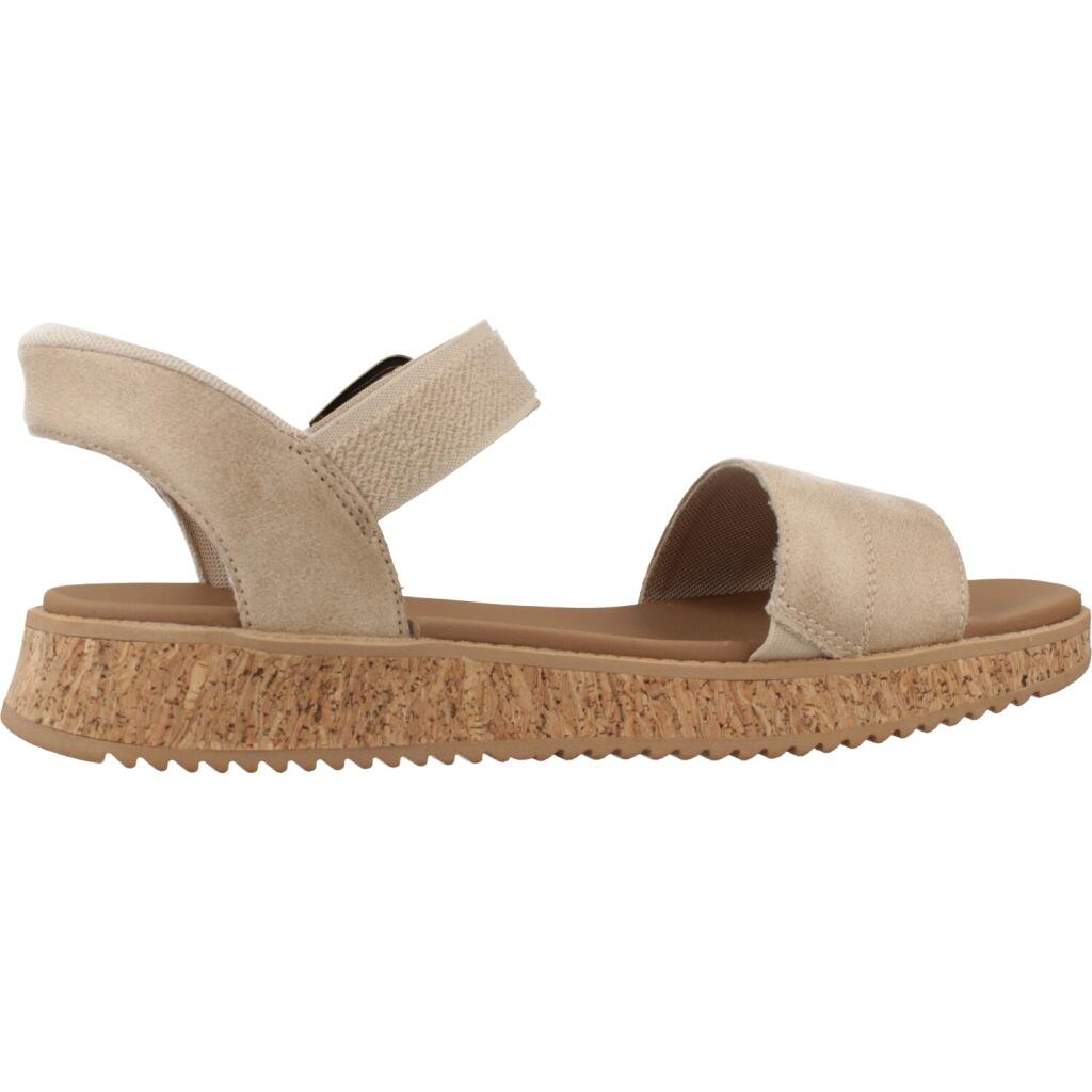 Sandales Skechers Bobs Sun Vibe - Be Corky, Beige, Femmes 4/5