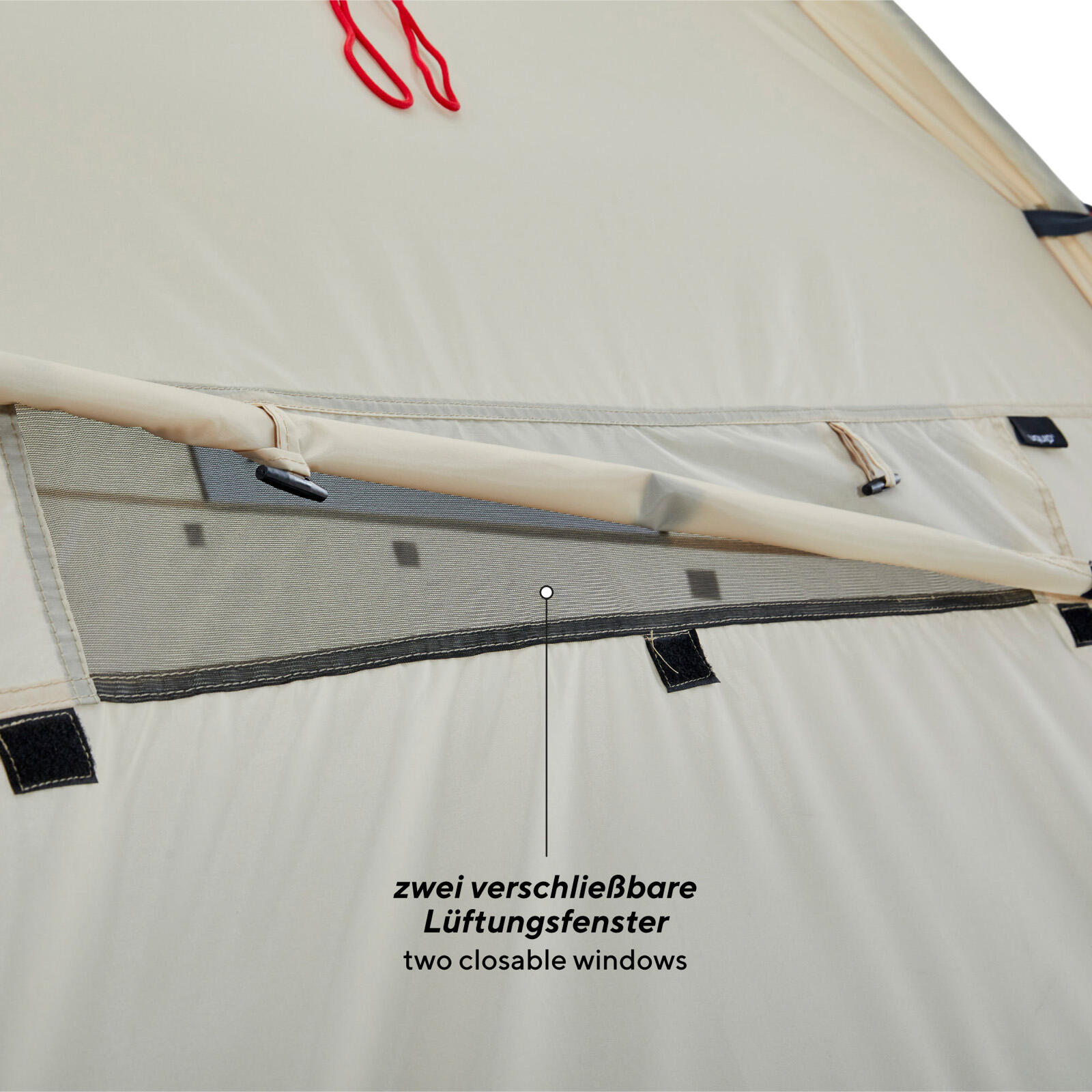 Tente de plage automatique Buzzy Voyage XL Vent Soleil Protection UV50 6/7