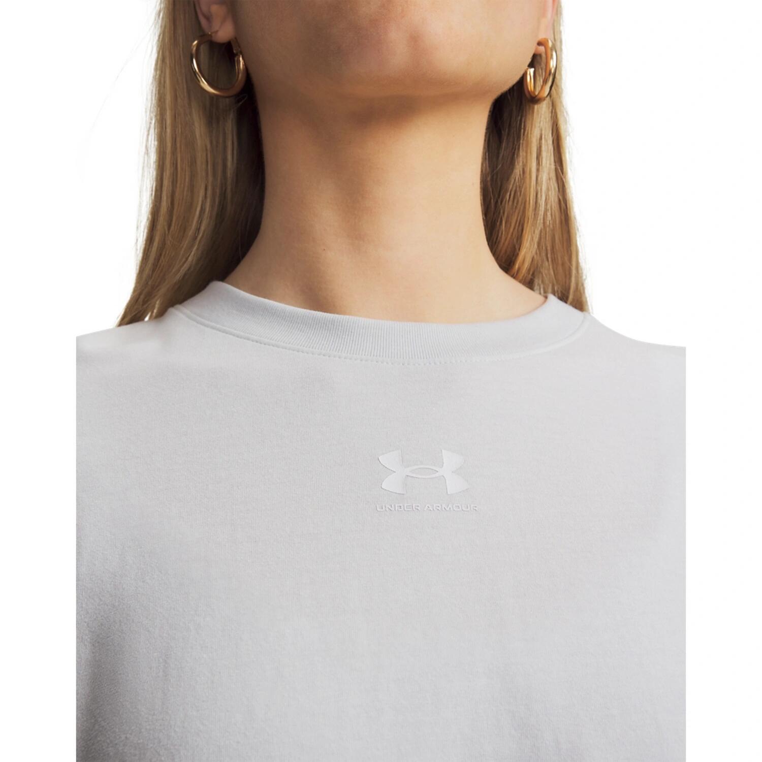 Koszulka damska Under Armour Rival Boxy Tee Solid 2/3