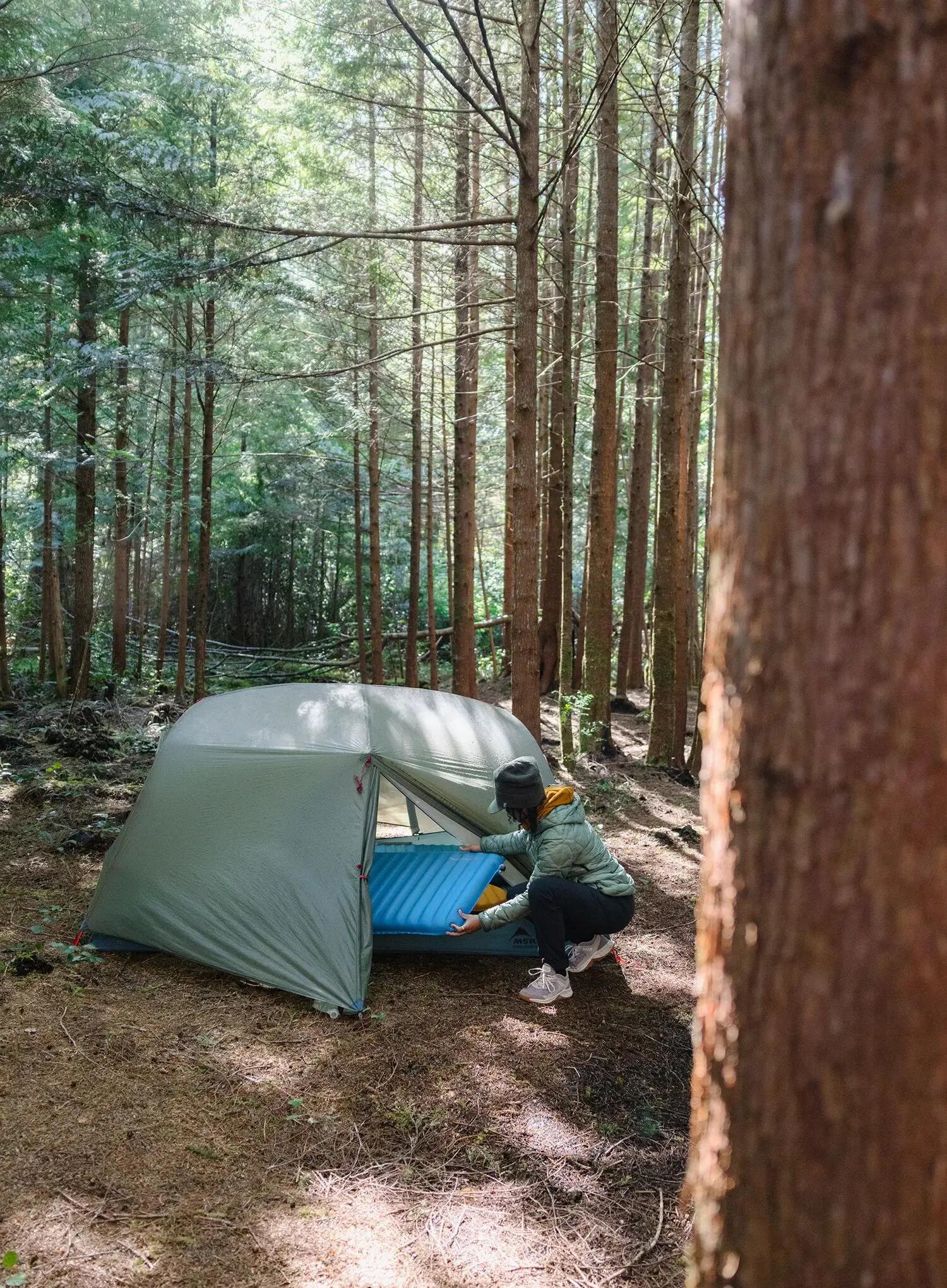 Namiot 3-osobowy MSR Hubba Hubba HD 3P Tent - green 2/7
