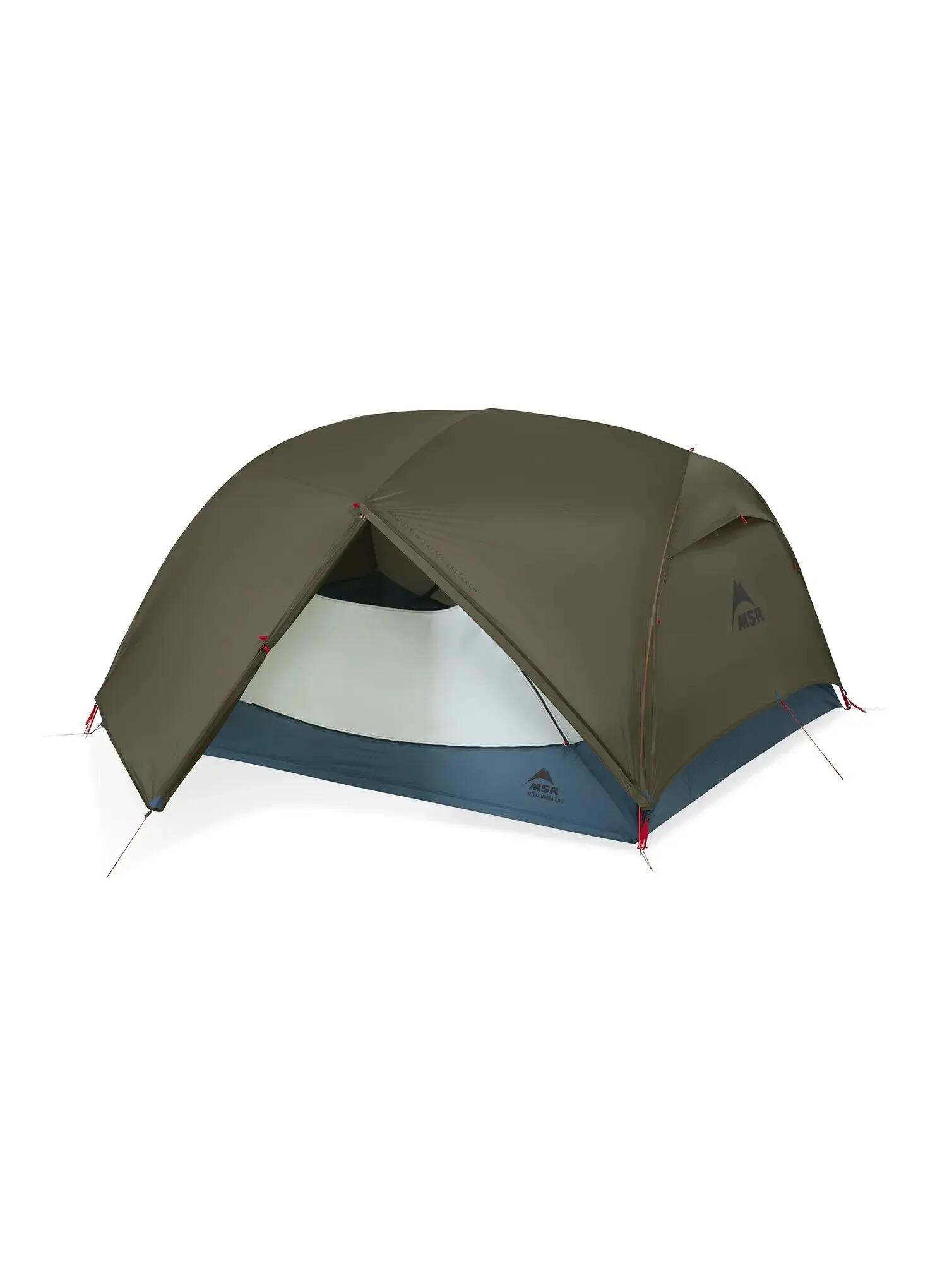 Namiot 3-osobowy MSR Hubba Hubba HD 3P Tent - green 1/7