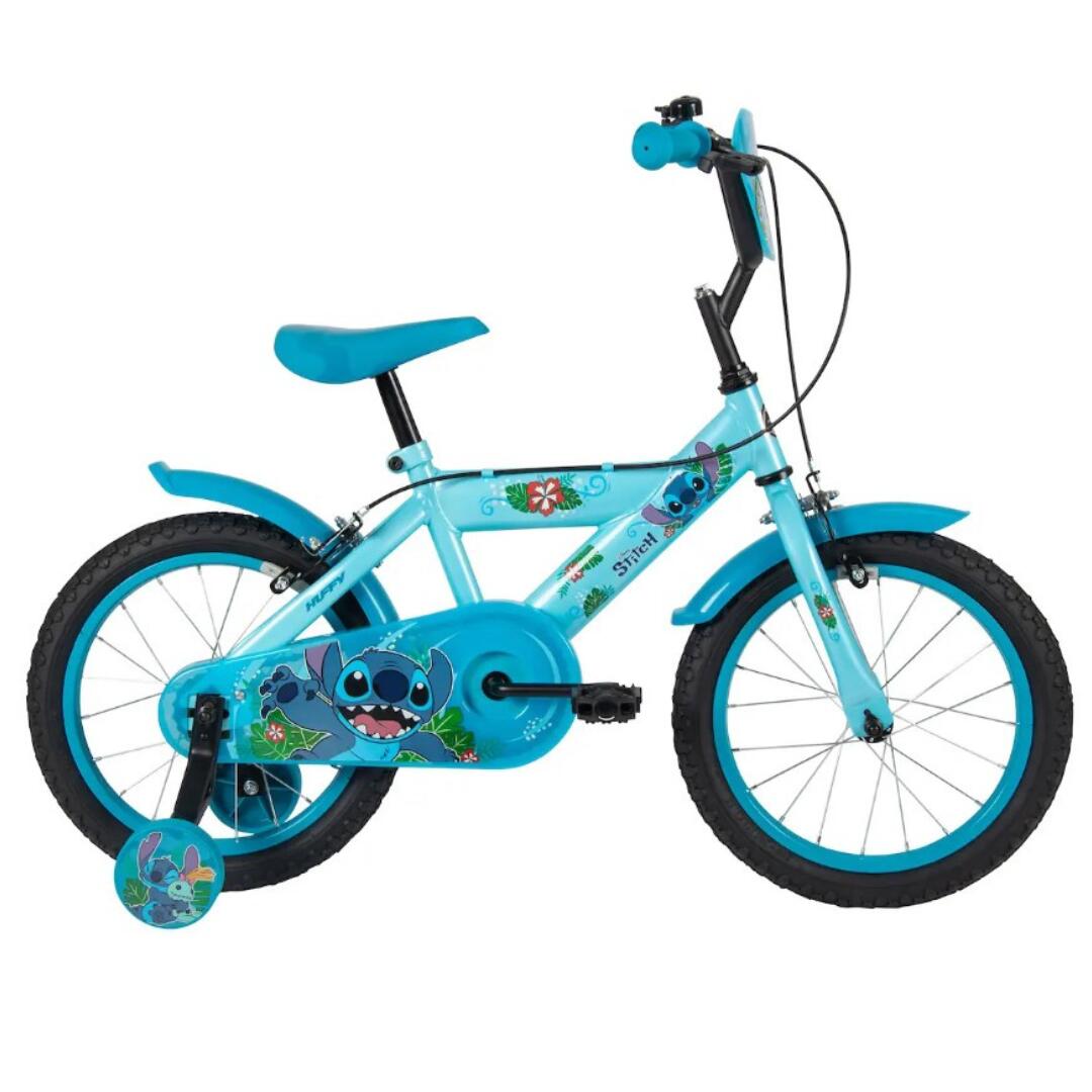 Disney Stitch bicicleta de rolamentos para crianças 14 polegadas – Bicicleta com 2/7