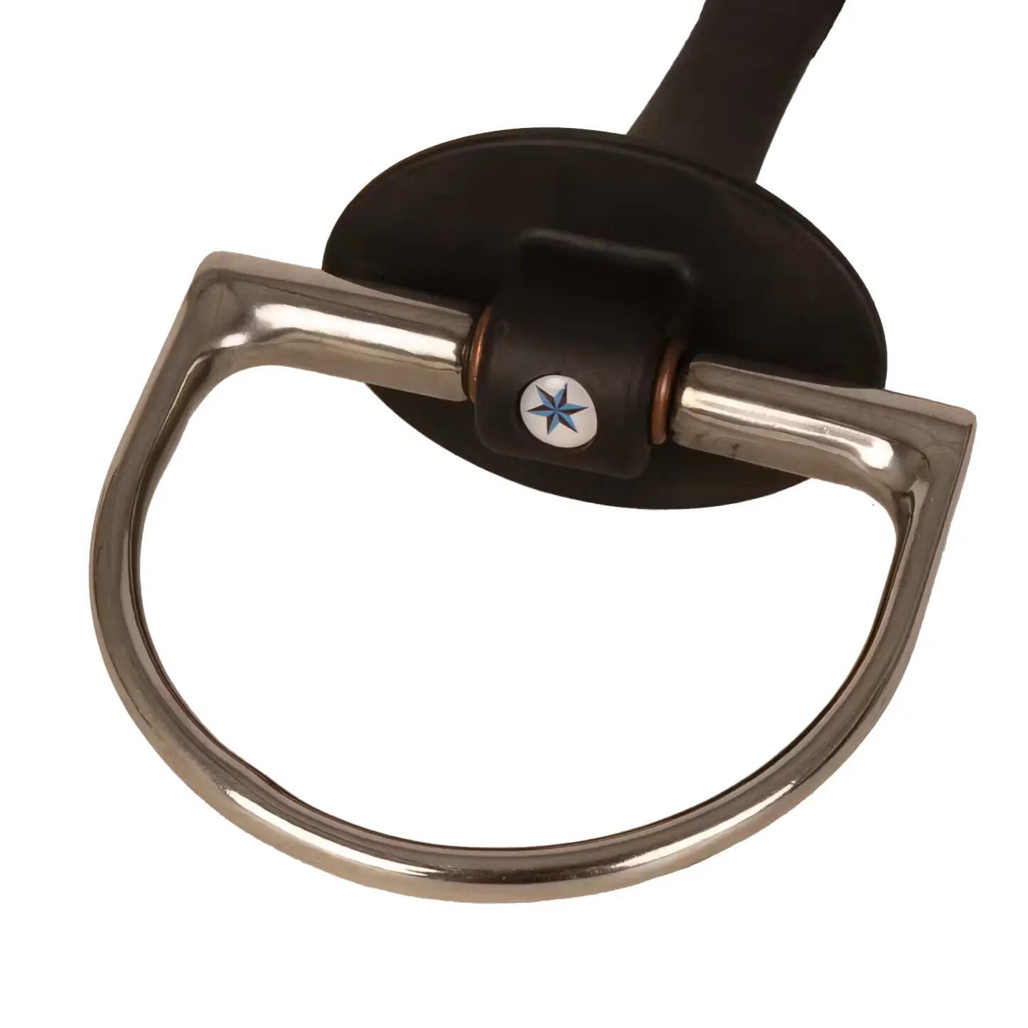 Olive bit simpel voor paard Velari Soft Flex 4/4