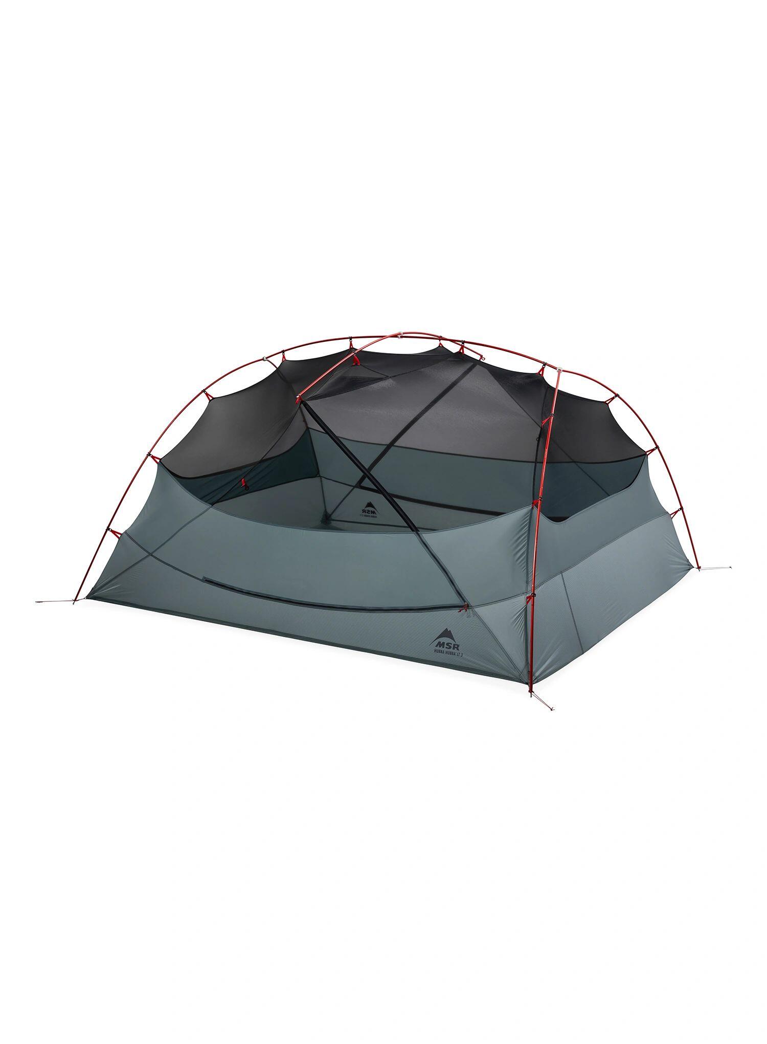 Namiot 3-osobowy MSR Hubba Hubba LT 3P Tent - green 4/7