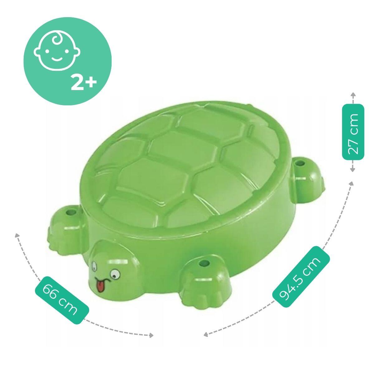 Kunststoffsandkasten, abschließbar Schildkröte 4/7