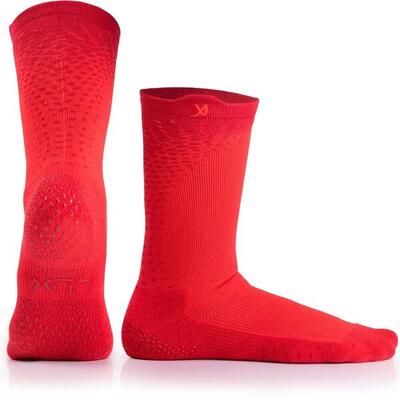 Sportsokken - performance grip nop sokken - rood - lux - rood