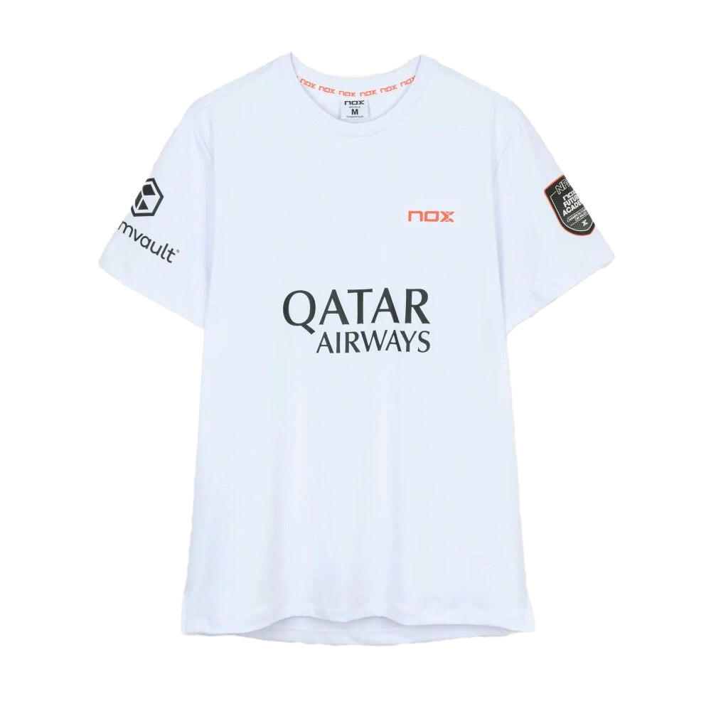 Nox Camiseta Agustin Tapia Patrocina At10 Blanco 2026 Preto da Decathlon