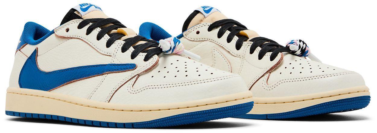Jordan 1 Retro Low OG SP Fragment x Travis Scott Sail Military Blue 5/5