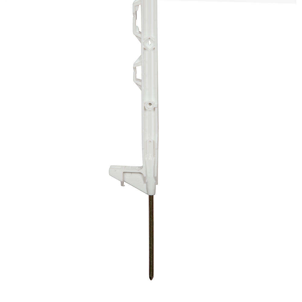10 piquets blancs plastique 138 cm 3/3