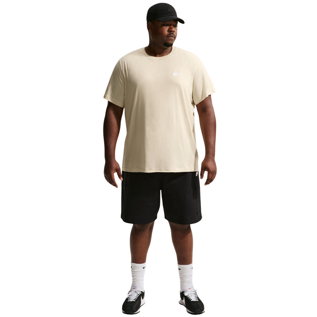 NIKE Tee-shirt Club homme - 100% coton, coupe classique 6/6