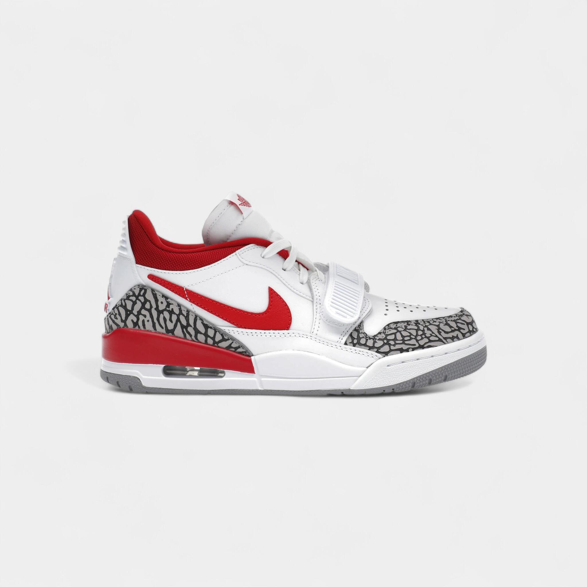 Jordan Legacy 312 Low White Cement Gym Red (Women's) 1/1