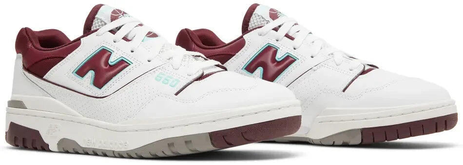 New Balance 550 Burgundy Cyan 5/5