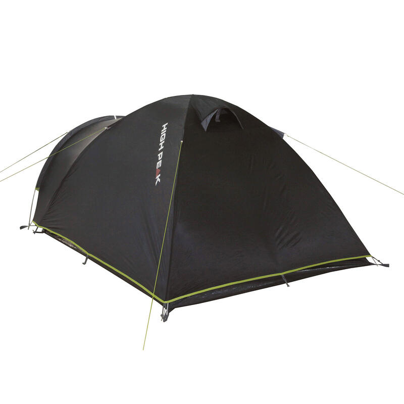 Cort cupolă High Peak Talos 3, cort de camping cu verandă