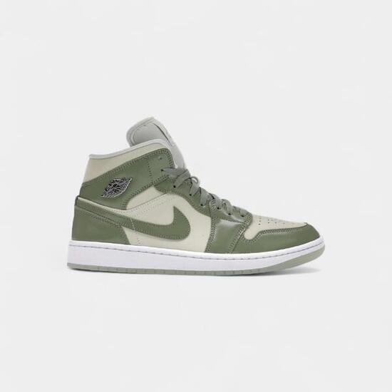 Jordan 1 Mid SE Sea Glass Oil Green (Women's)
