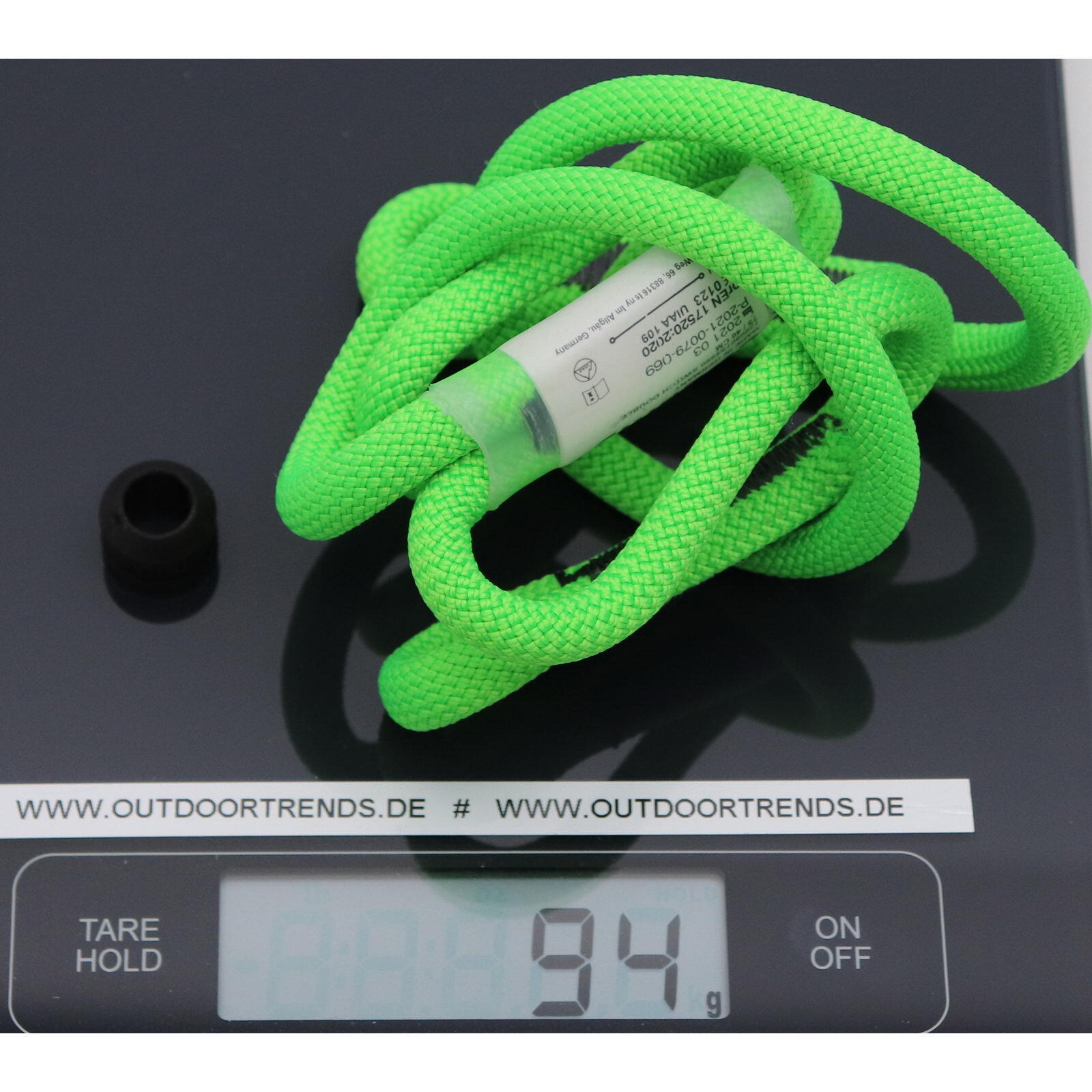 Lonża Edelrid Switch Double 75 cm - neon green 2/4
