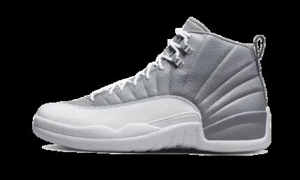 Zapatillas - Baloncesto - Air Jordan 12 Stealth - Blanco/Gris