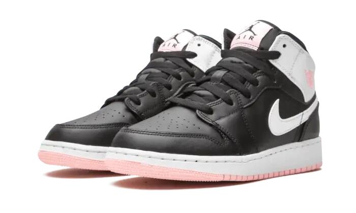 Jordan 1 Mid Arctic Pink Black (GS) 2/4