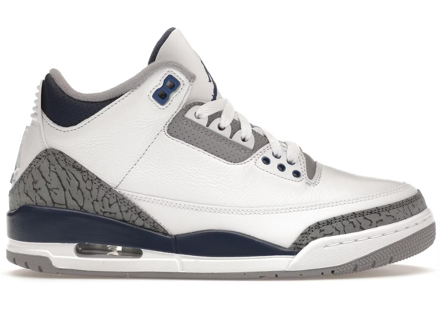 Air Jordan 3 Retro Midnight Navy - Taille : 40 EU 1/4