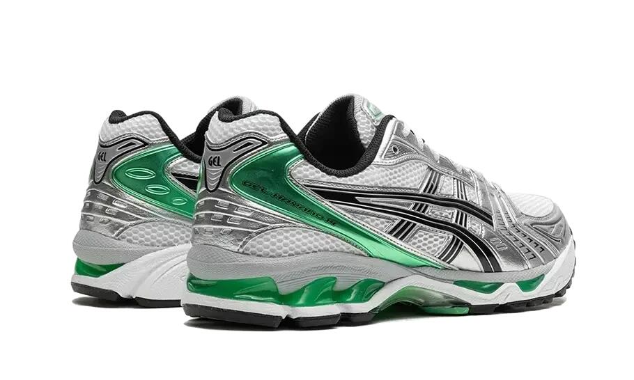 ASICS Gel-Kayano 14 White Malachite Green 3/4