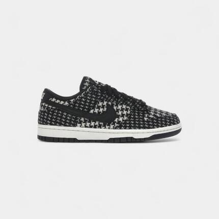 Nike Dunk Low Harris Tweed White Black Multi (Women's)