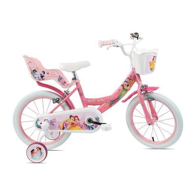 Kinderfiets 16 inch 5-7 jaar disney princess