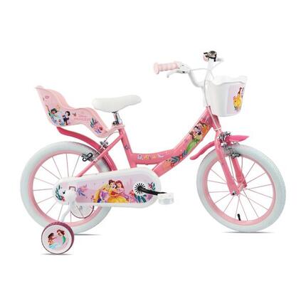 Kinderfiets 16 inch 5-7 jaar Disney Princess