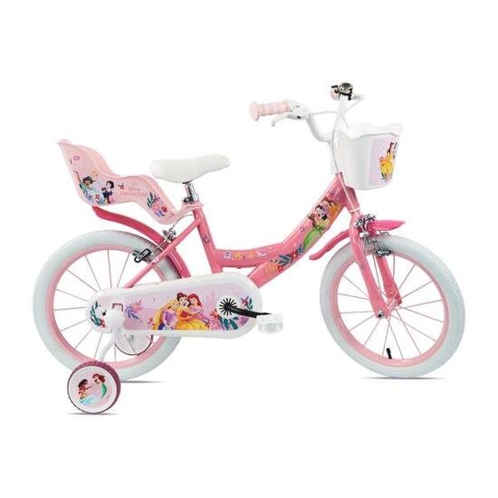 Kinderfiets 16 inch 5-7 jaar Disney Princess