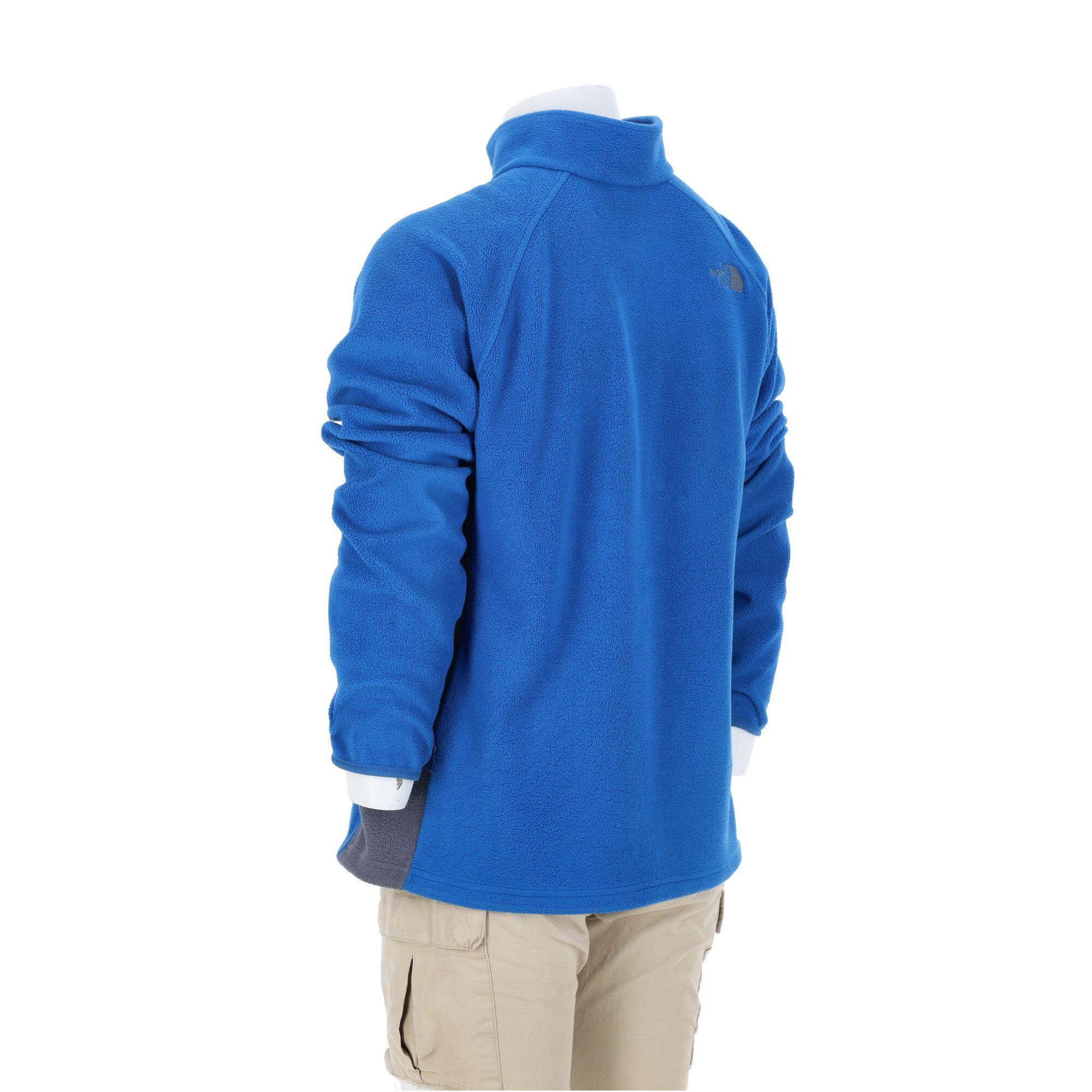Seconda Mano - Giacca Uomo in Pile TNF Blu - Stato molto buono 4/7