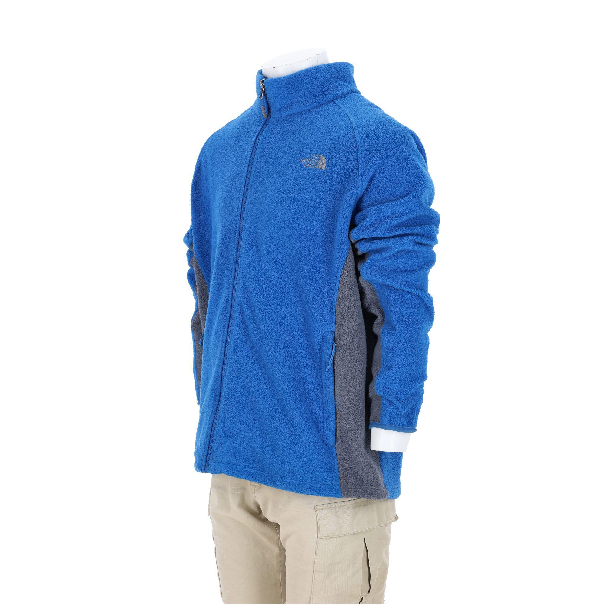 Seconda Mano - Giacca Uomo in Pile TNF Blu - Stato molto buono 6/7