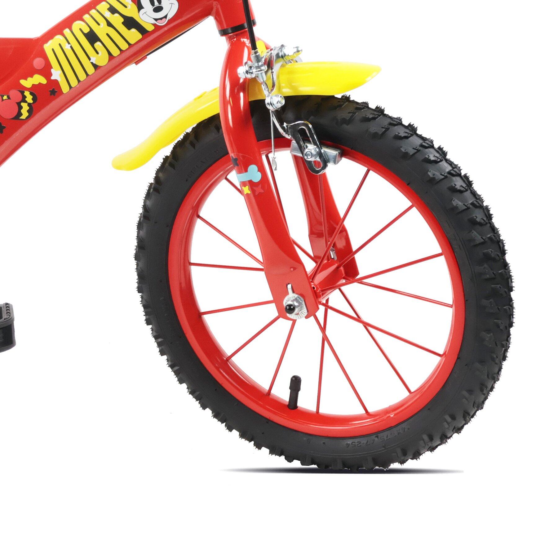 Bicicleta Criança 14 polegadas Mickey Mouse 4-5 anos 4/4