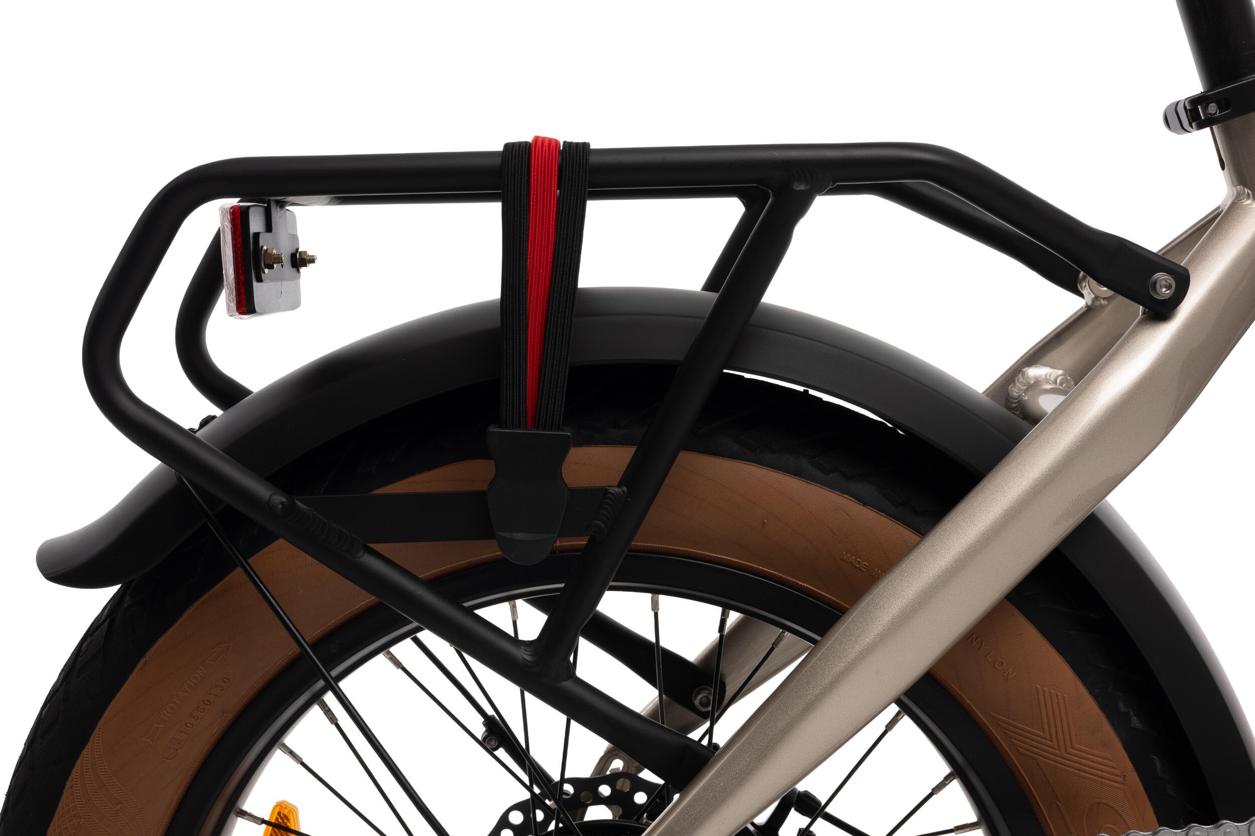 Rower elektryczny GERMINA FAT-BIKE składany 20" 90 km zasięgu 4/7