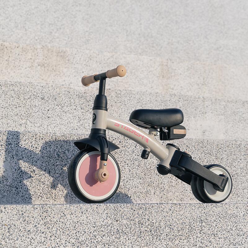 Tricycle Qplay Stager 3-en-1 Rose 6/7