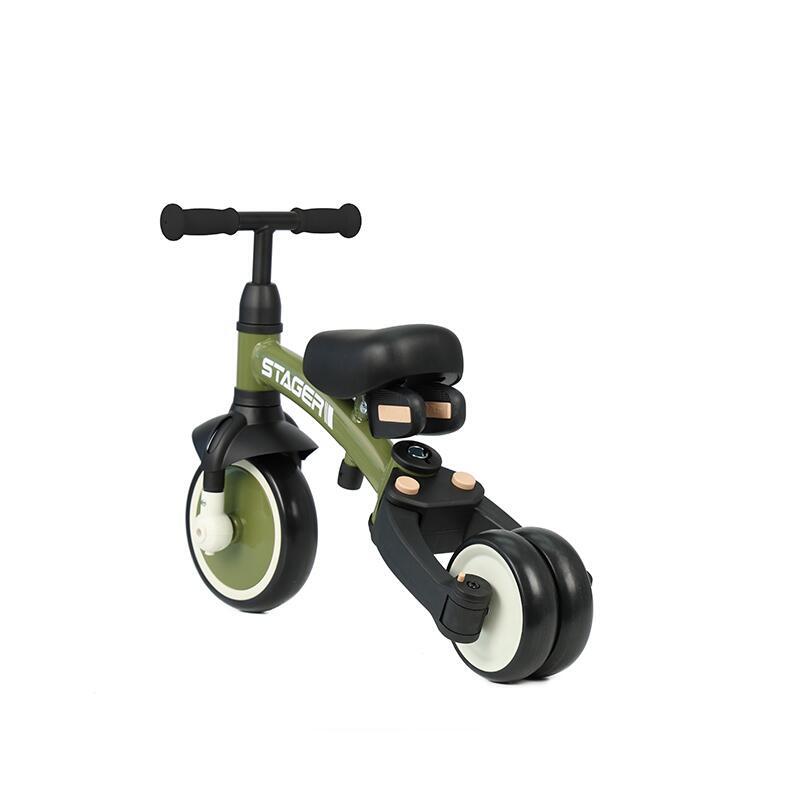 Tricycle Qplay Stager 3-en-1 Vert 4/7