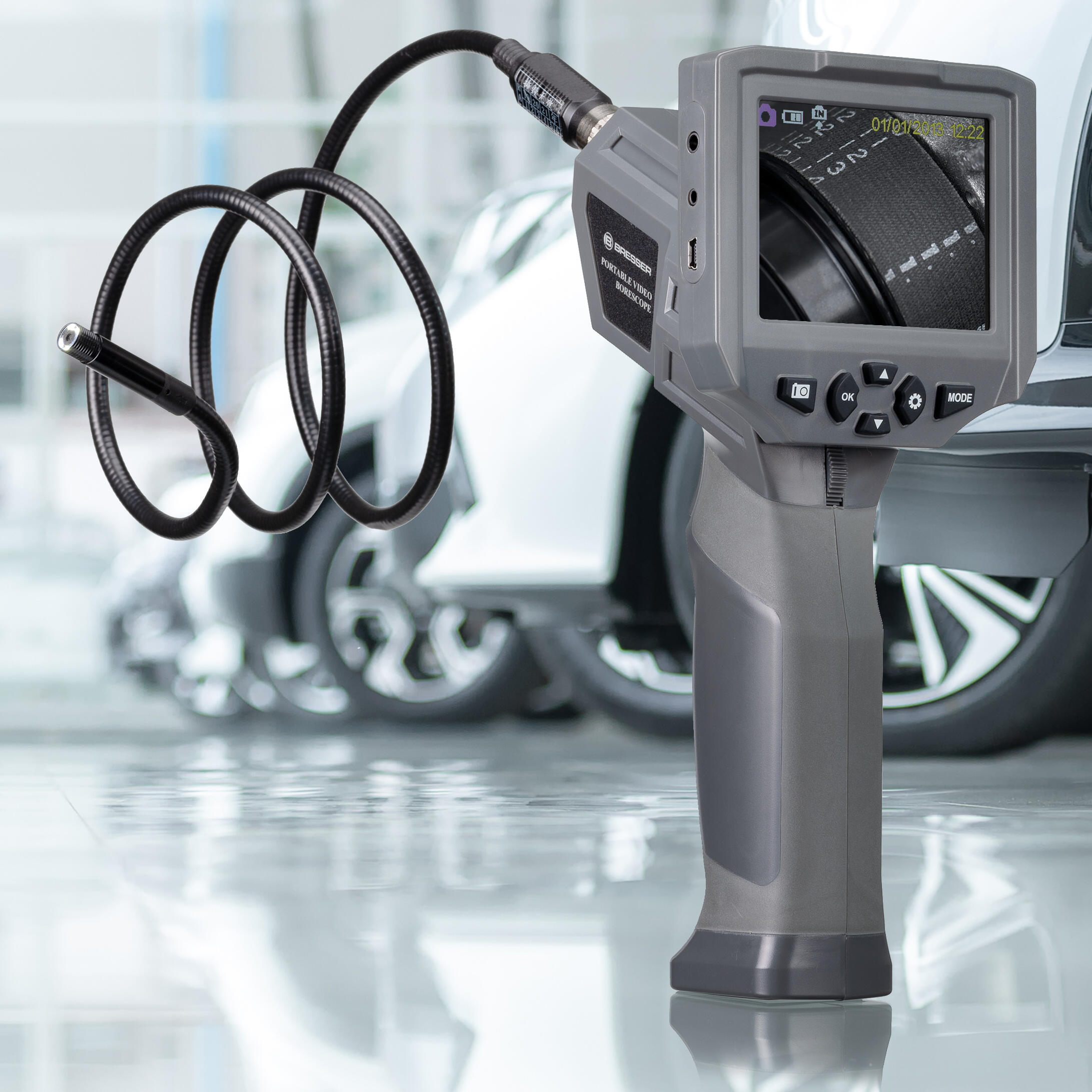 endoscoopcamera met 8,89 cm (3,5'') lcd-scherm 6/6