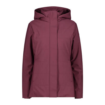 Dames softshell parka met capuchon cmp