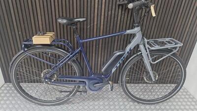 Trek e-stadsfiets 57 cm, 7v, blauw, gebruikt