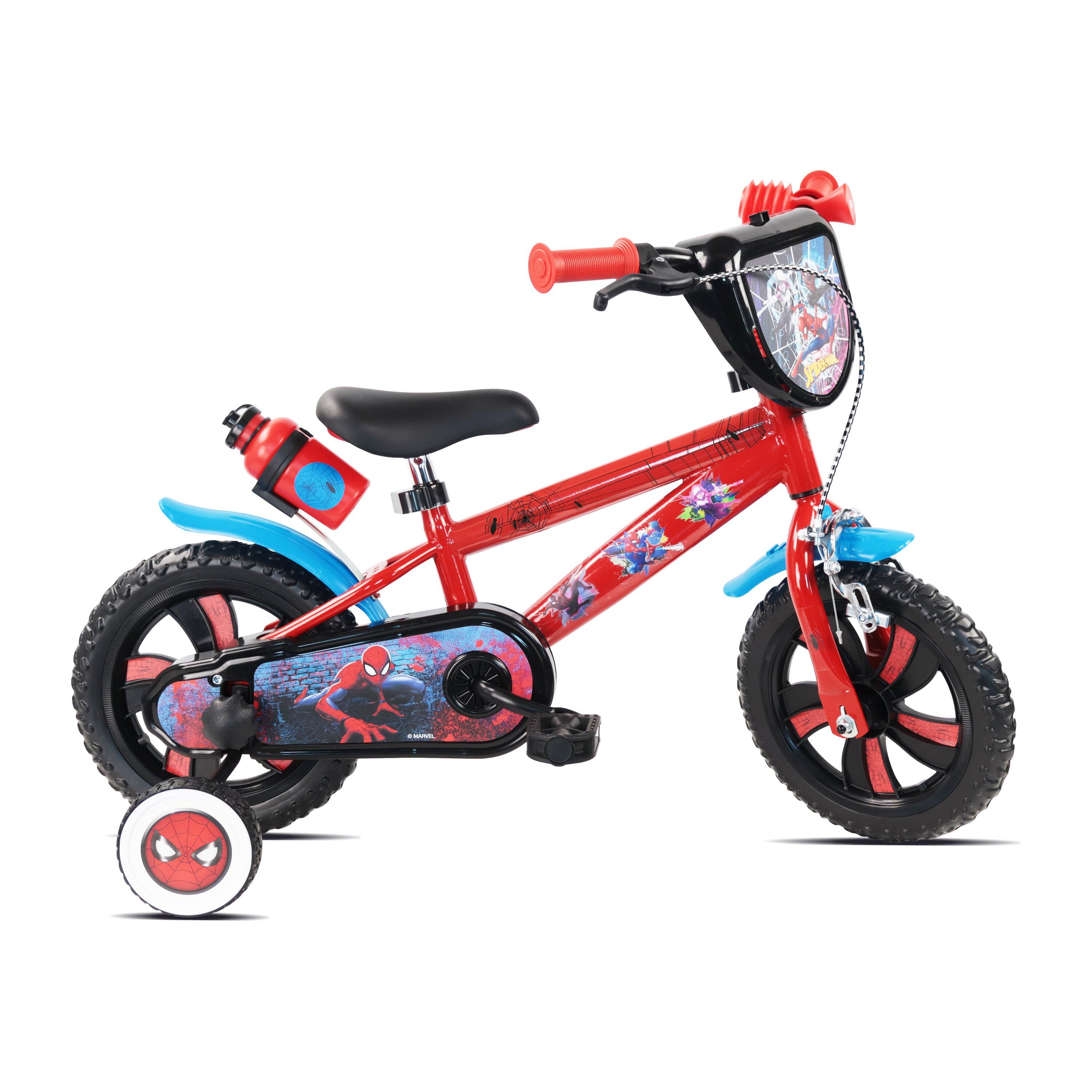 Bicicleta Niños Spider-Man 12 Pulgadas 3 años 1/7