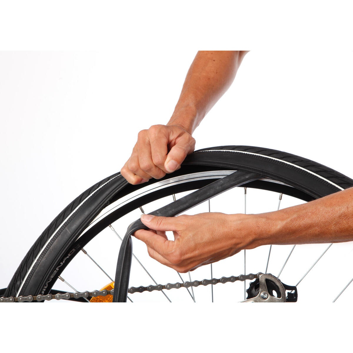 FISCHER Fahrradschlauch 26 schmal DV 2/7