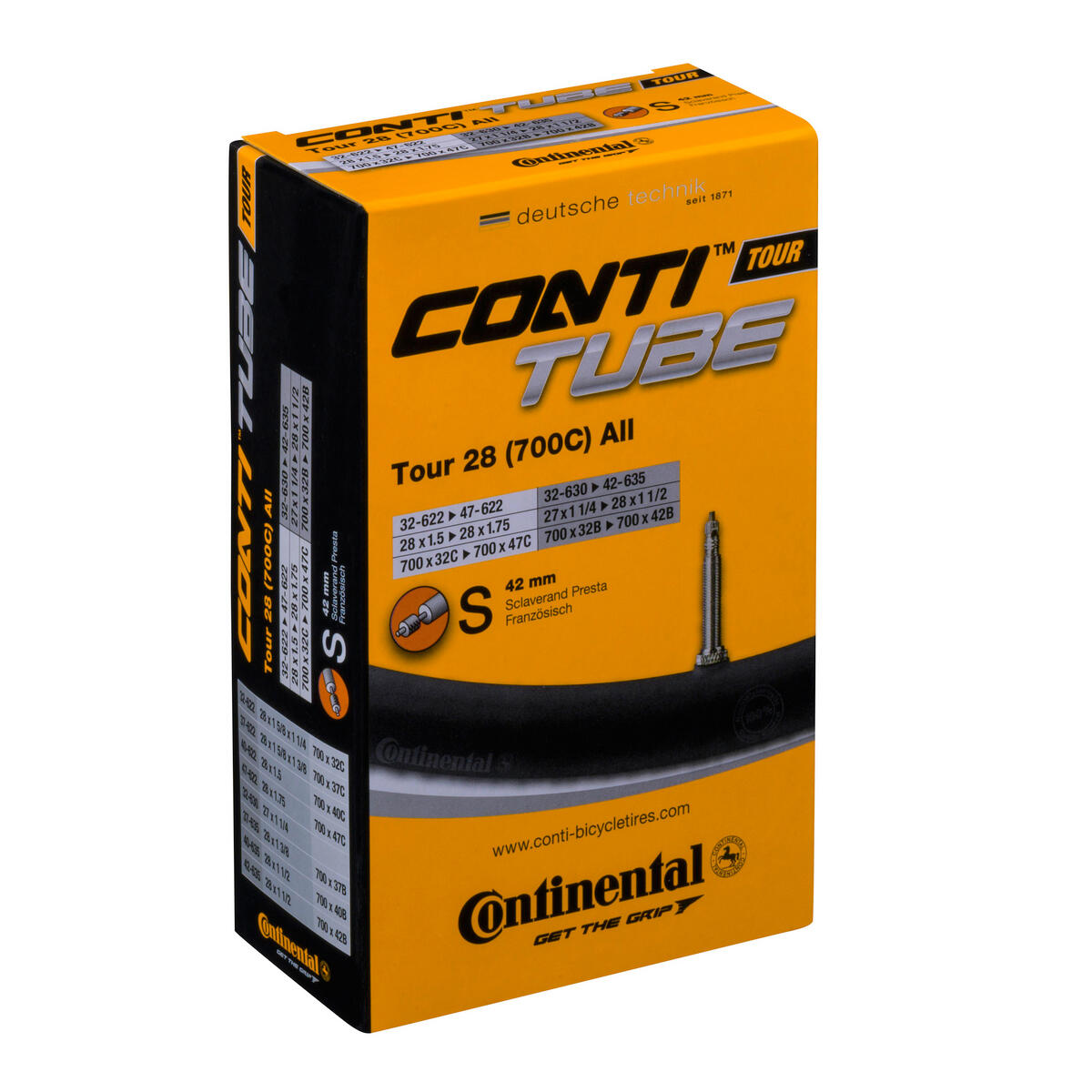 Dętka Presta Continental 700x32-37-40 2/4
